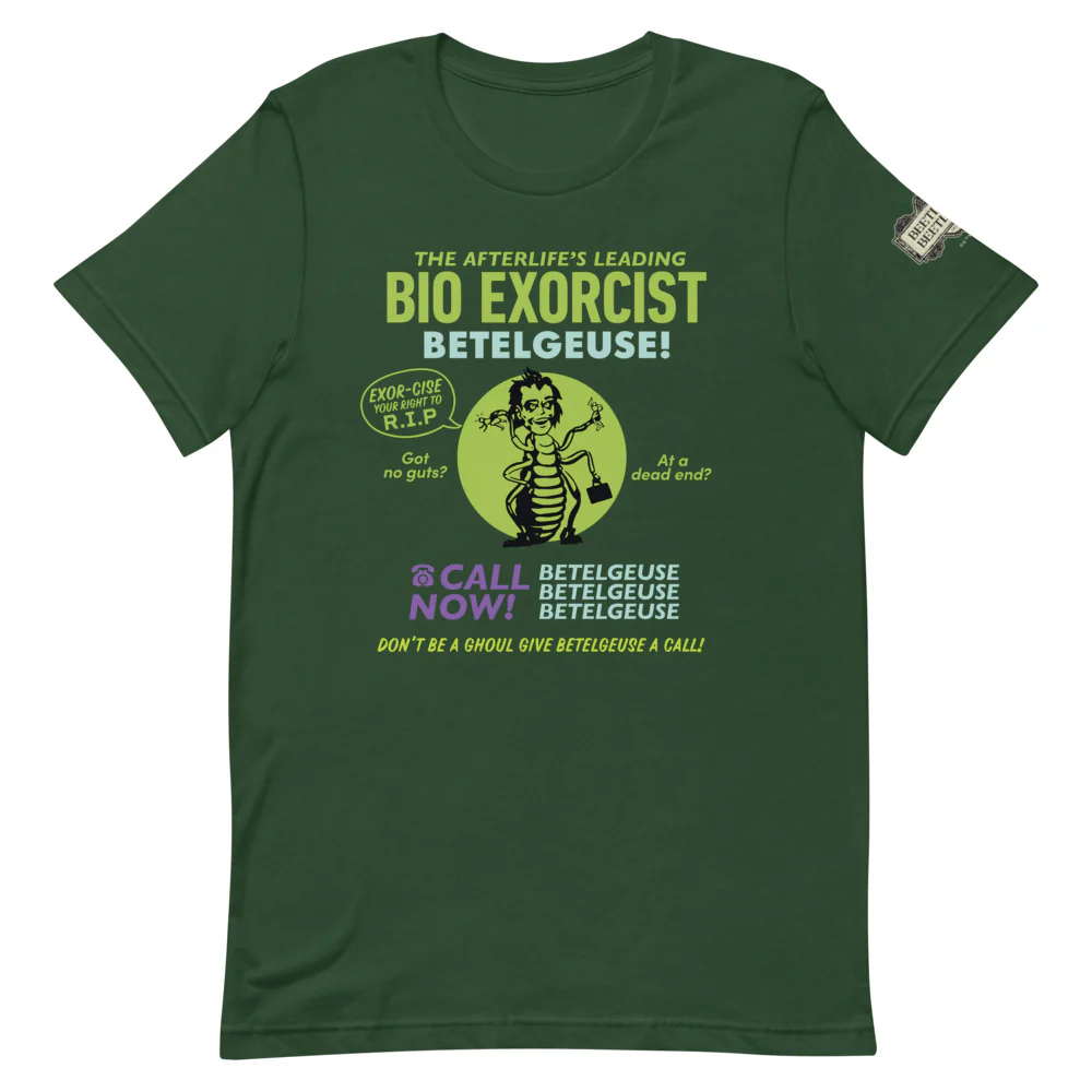 Beetlejuice Beetlejuice Bio Exorcist T-shirt - Image 10