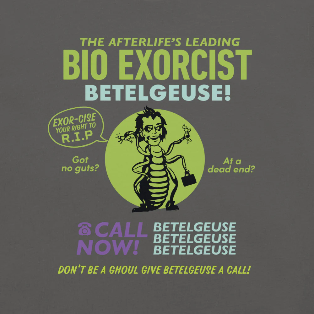 Beetlejuice Beetlejuice Bio Exorcist T-shirt - Image 15