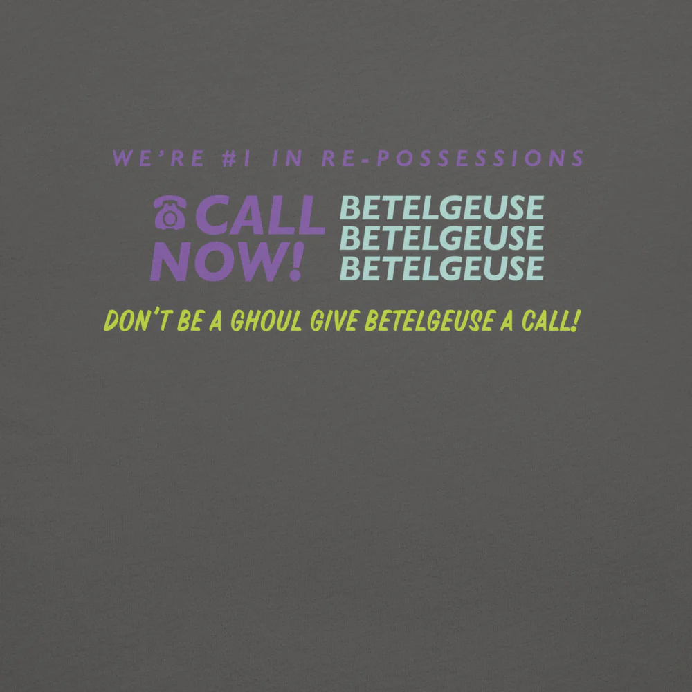 Beetlejuice Beetlejuice Bio Exorcist T-shirt - Image 16