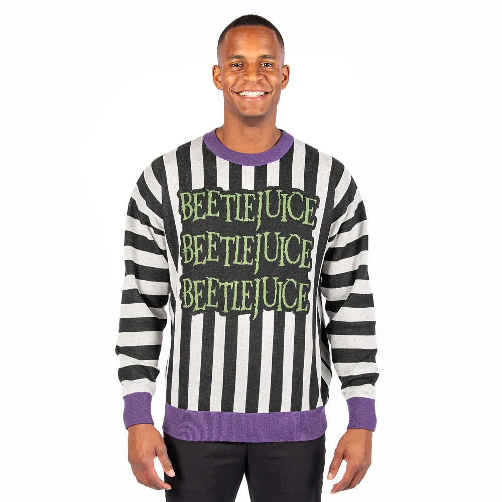 Beetlejuice 2024 Sandworm Knit Christmas Jumper - Image 3