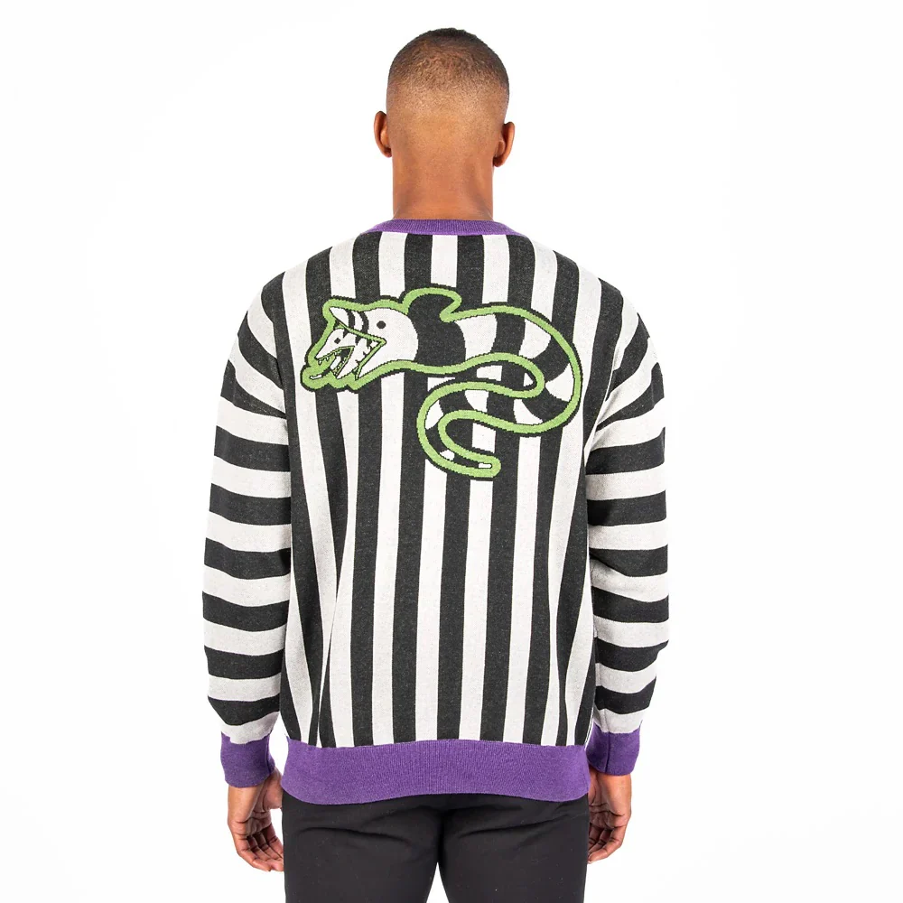 Beetlejuice 2024 Sandworm Knit Christmas Jumper - Image 4