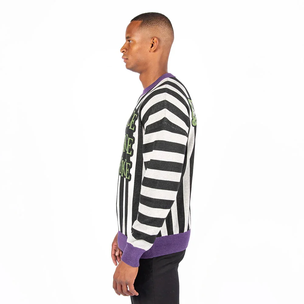 Beetlejuice 2024 Sandworm Knit Christmas Jumper - Image 6