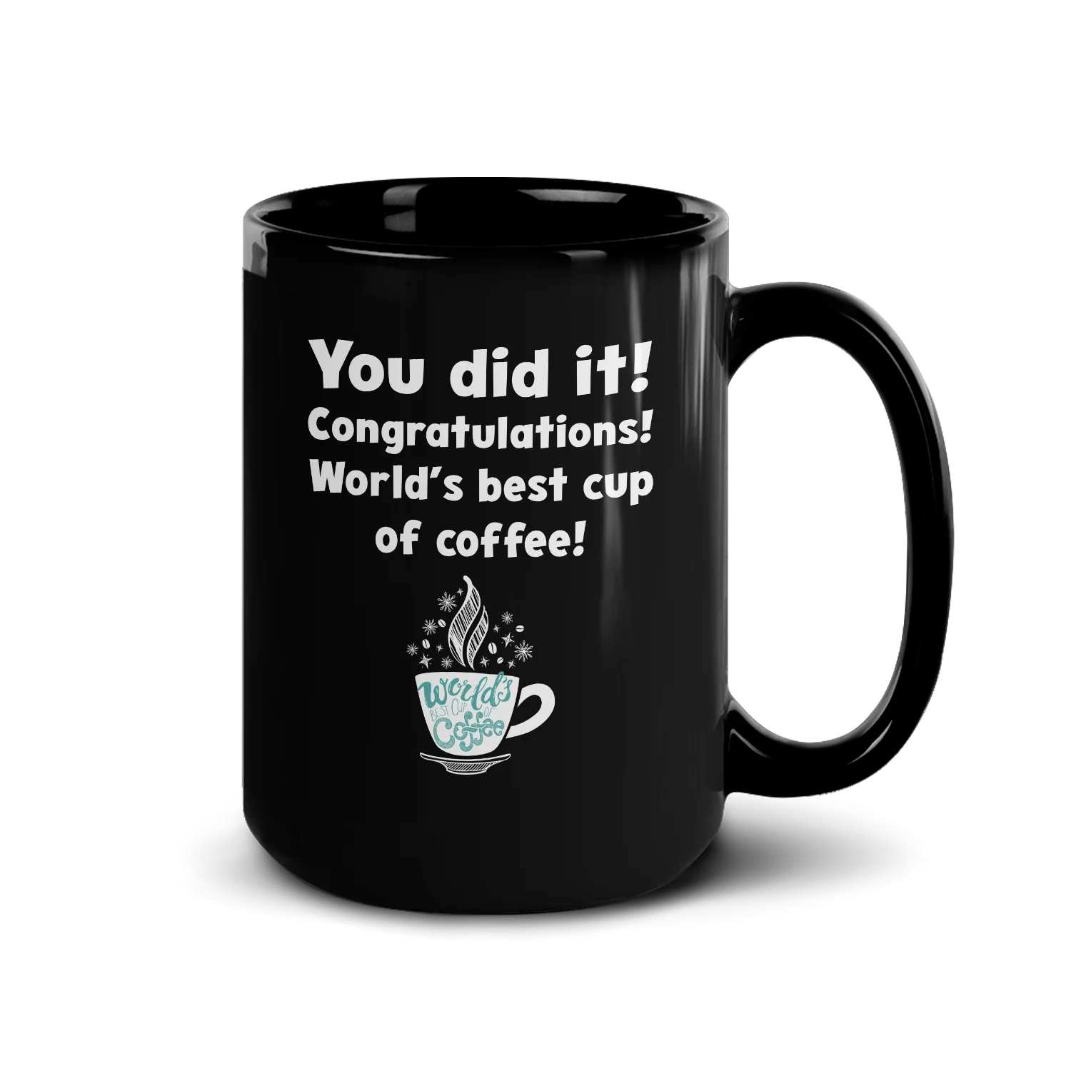 Elf World's Best Coffee White Mug - Image 6