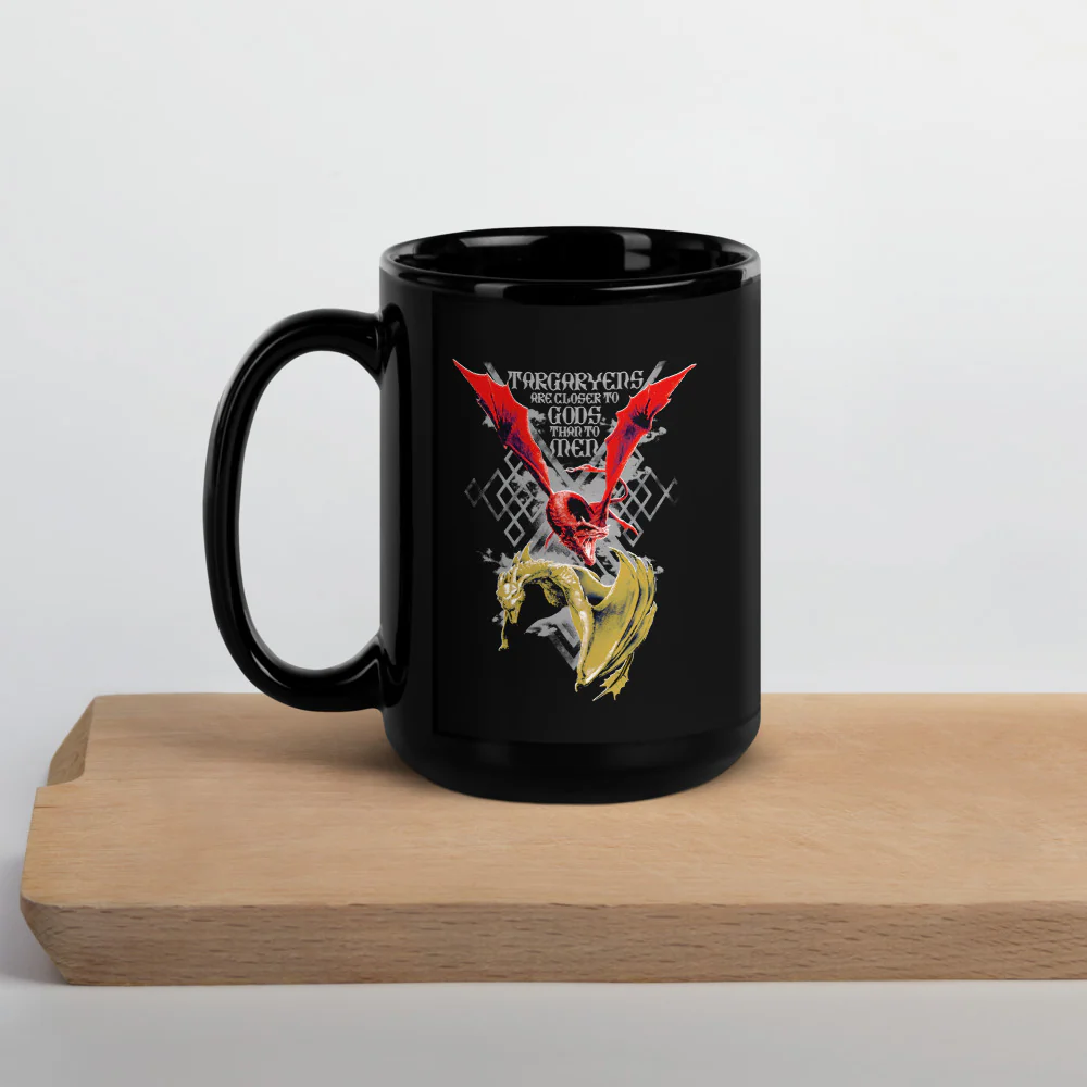 Exclusive House of the Dragon Targaryens are Closer to Gods Mug - Image 9