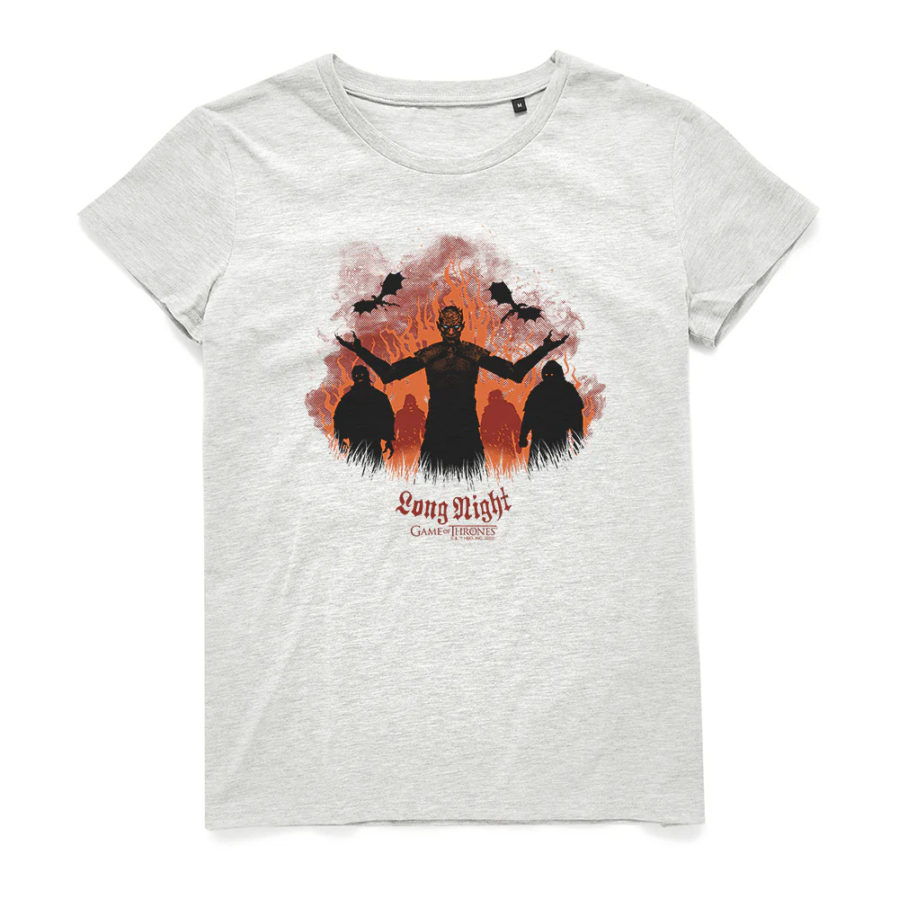 Game Of Thrones The Long Night Women's Adult T-Shirt - Image 3