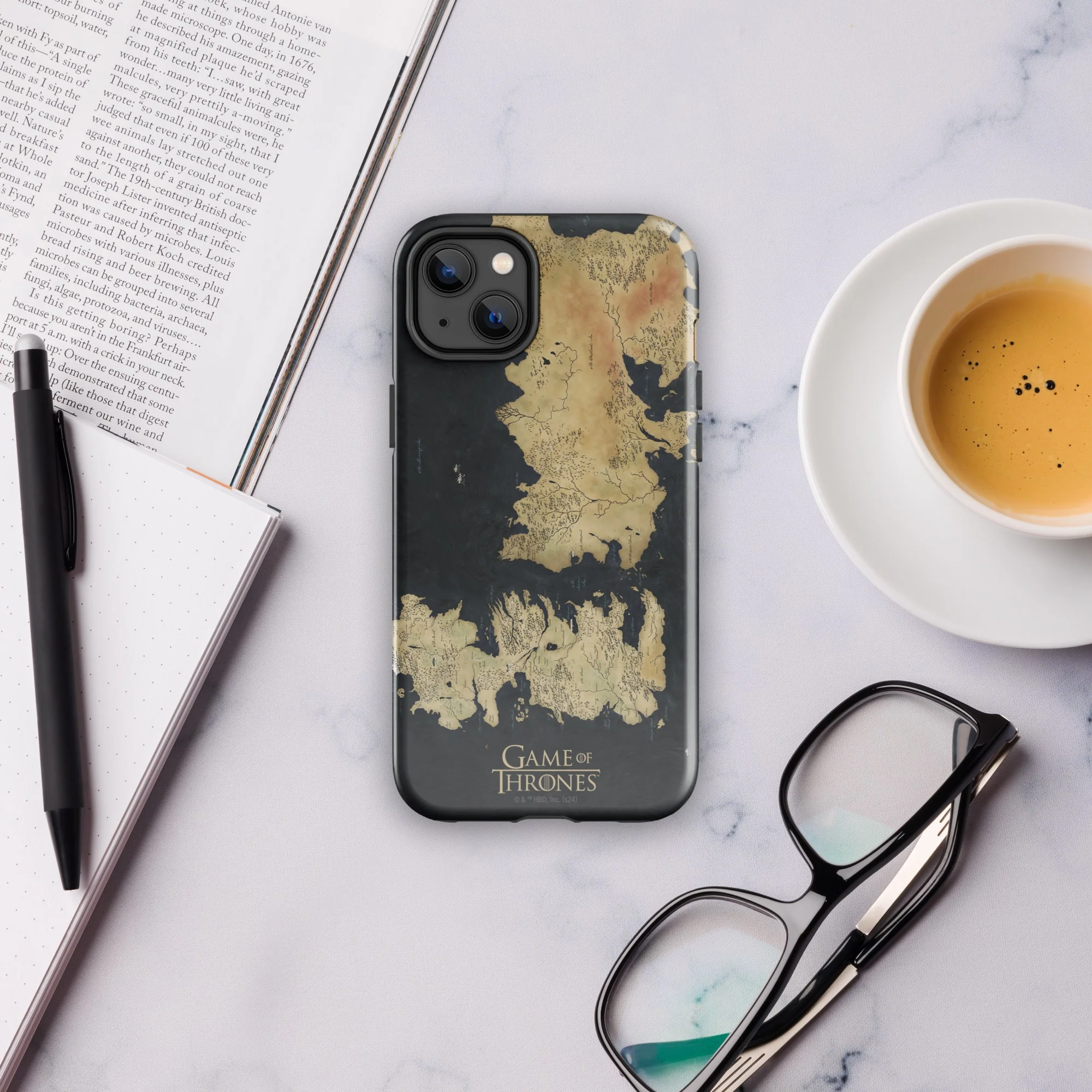 Game of Thrones Westeros Map iPhone Tough Case - Image 21