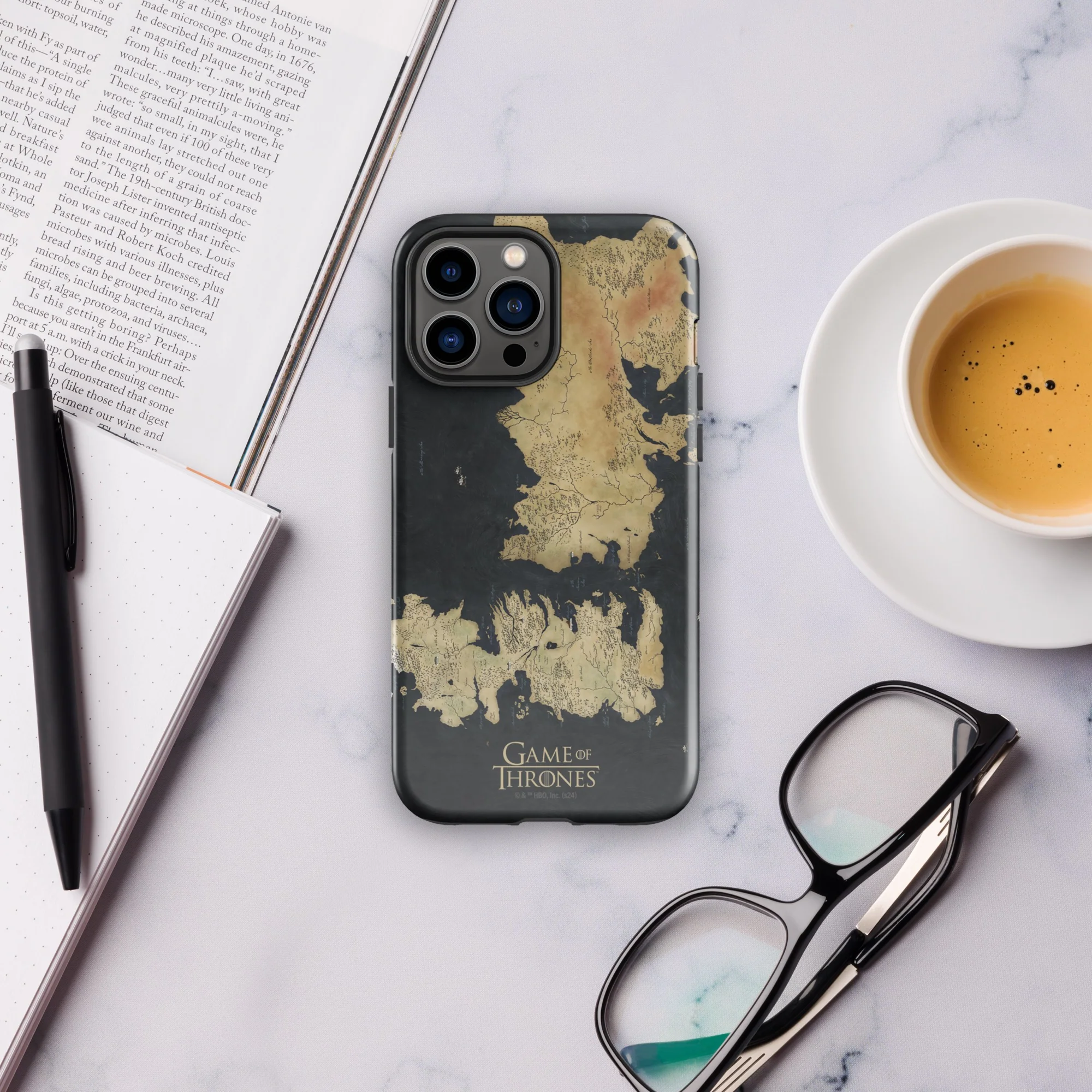 Game of Thrones Westeros Map iPhone Tough Case - Image 27
