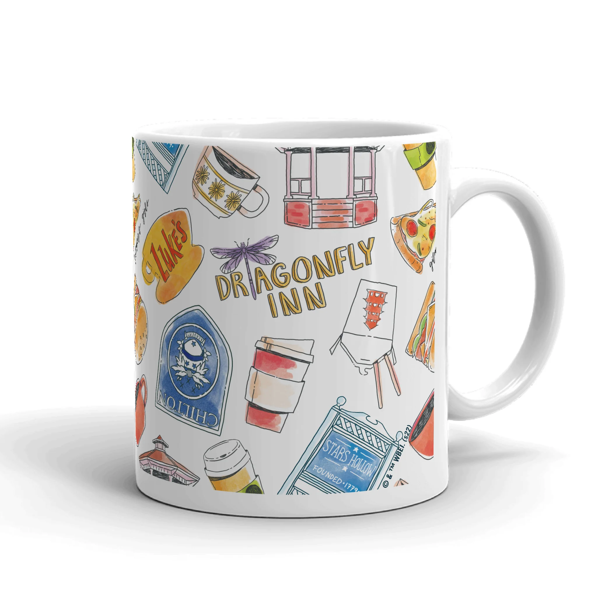 Gilmore Girls All Over Print Wrap Mug - Image 3
