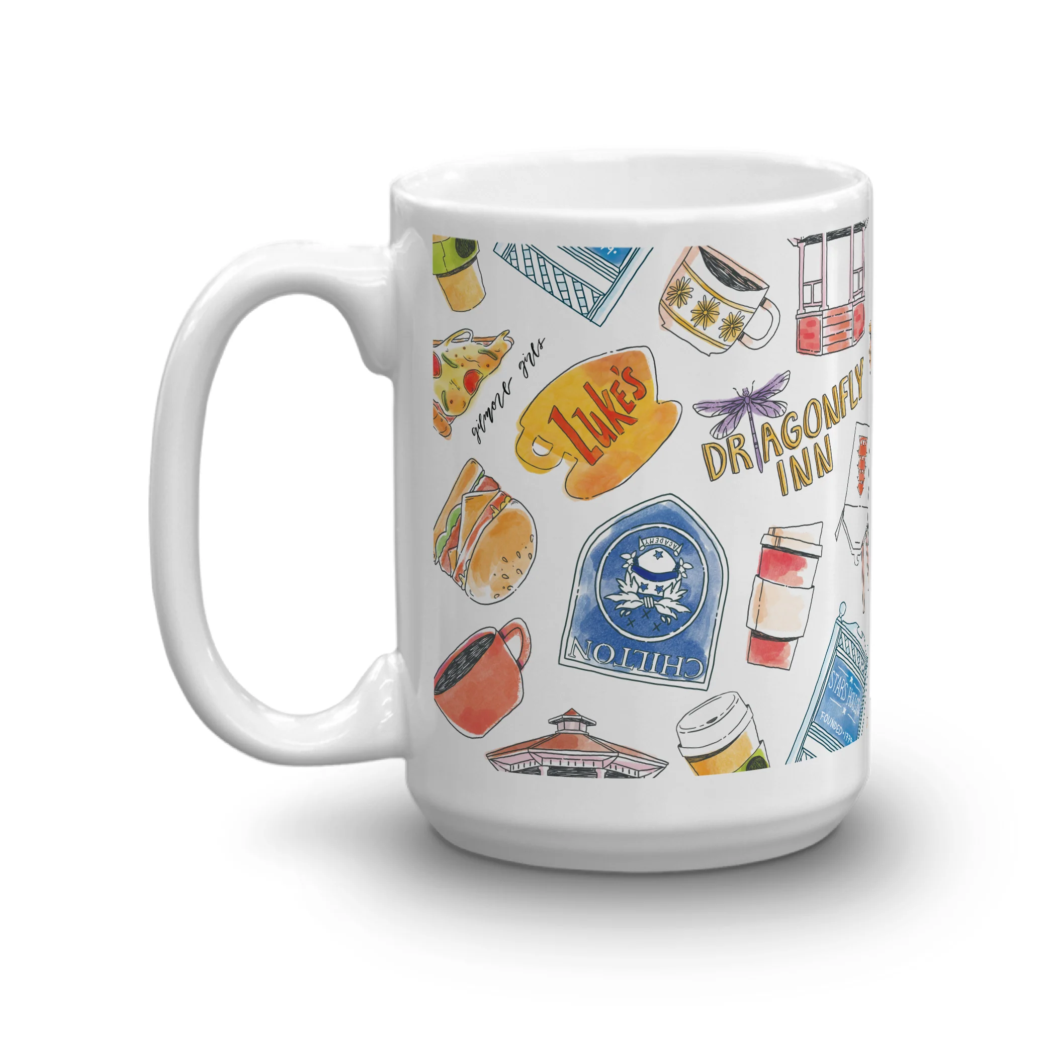 Gilmore Girls All Over Print Wrap Mug - Image 4