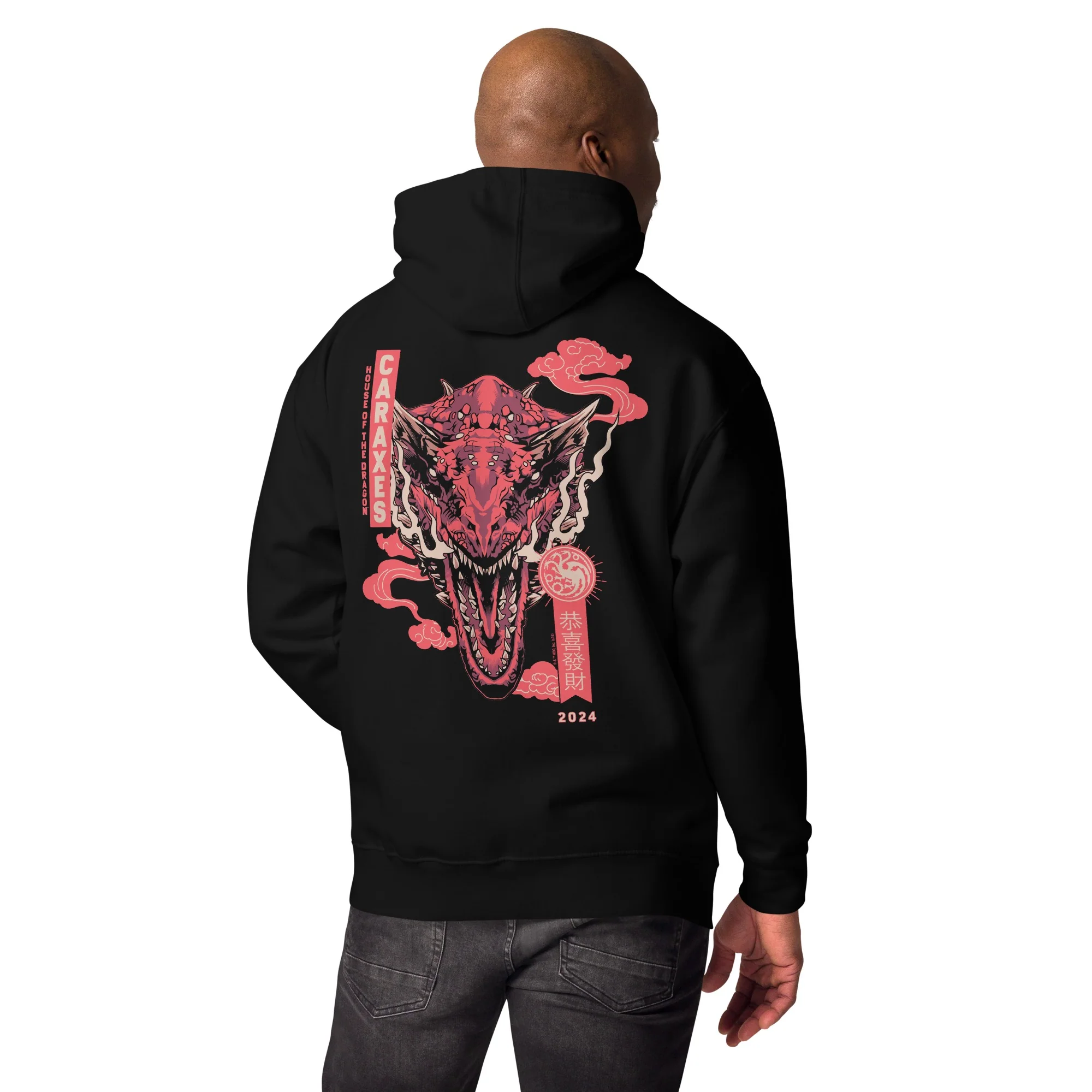House of the Dragon Year of the Dragon Caraxes Adult Hoodie - Image 5