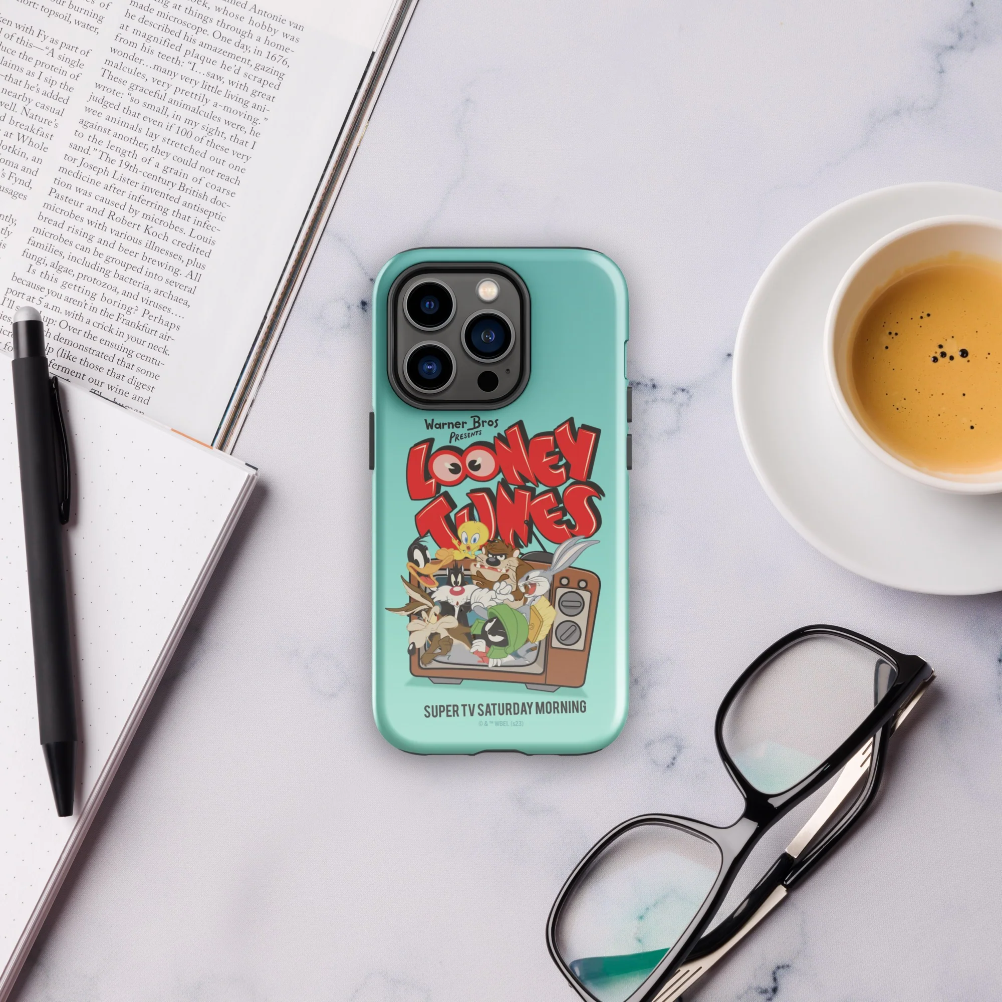 Looney Tunes Super TV Saturday Tough Phone Case - iPhone - Image 33