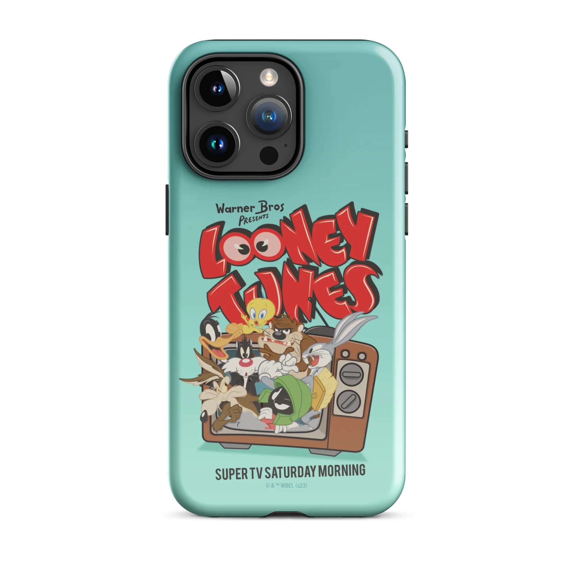 Looney Tunes Super TV Saturday Tough Phone Case - iPhone - Image 46