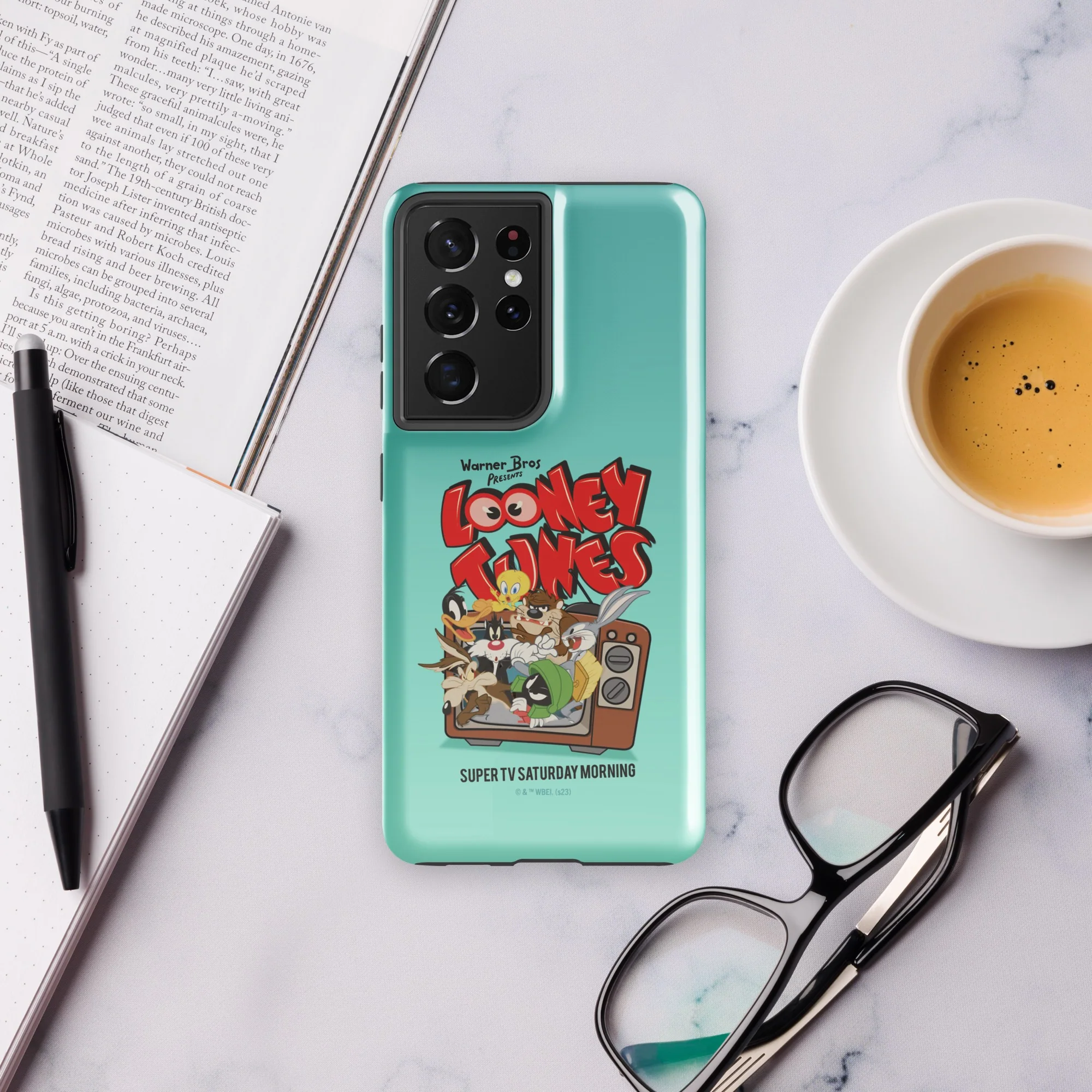 Looney Tunes Super TV Saturday Tough Phone Case - Samsung - Image 24