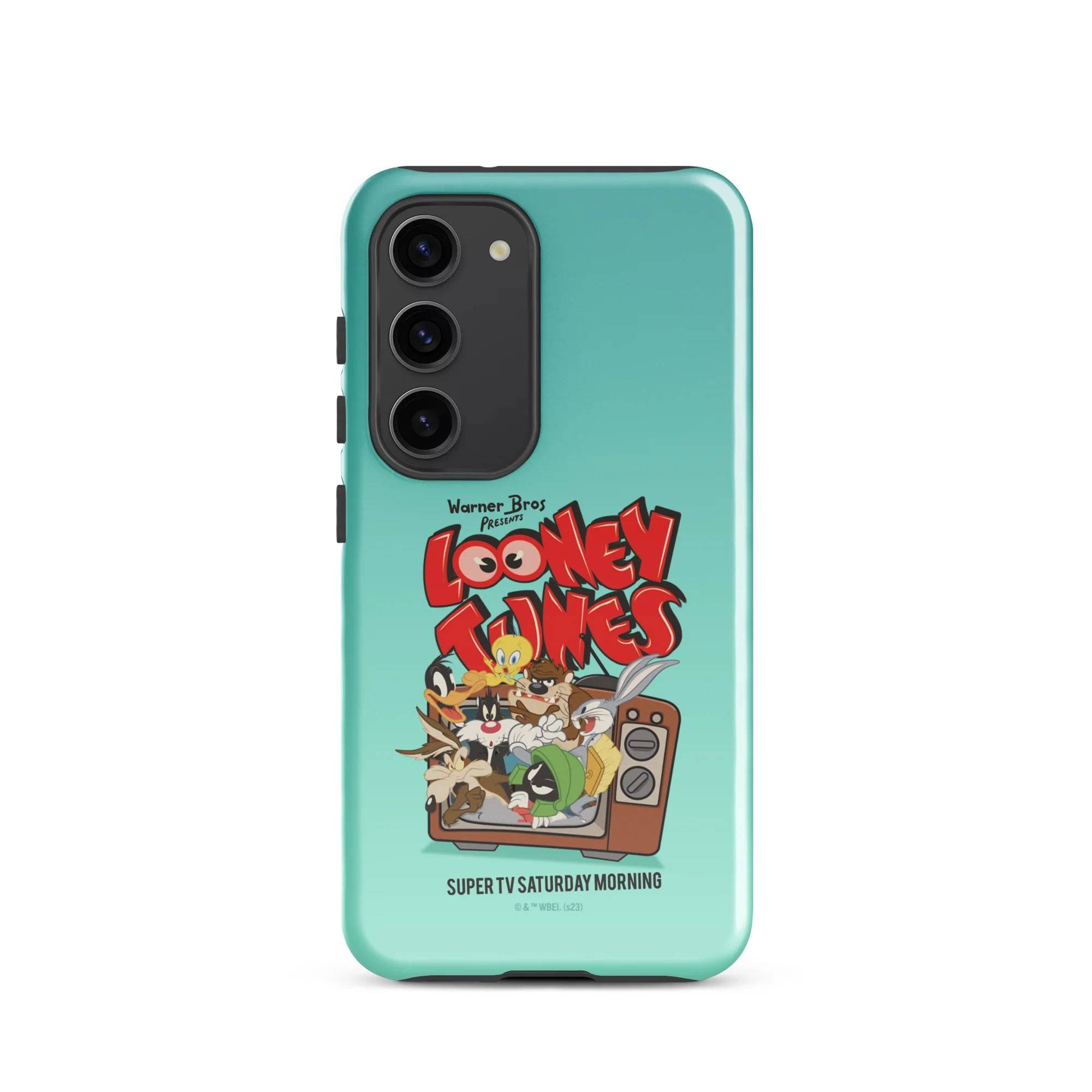 Looney Tunes Super TV Saturday Tough Phone Case - Samsung - Image 34