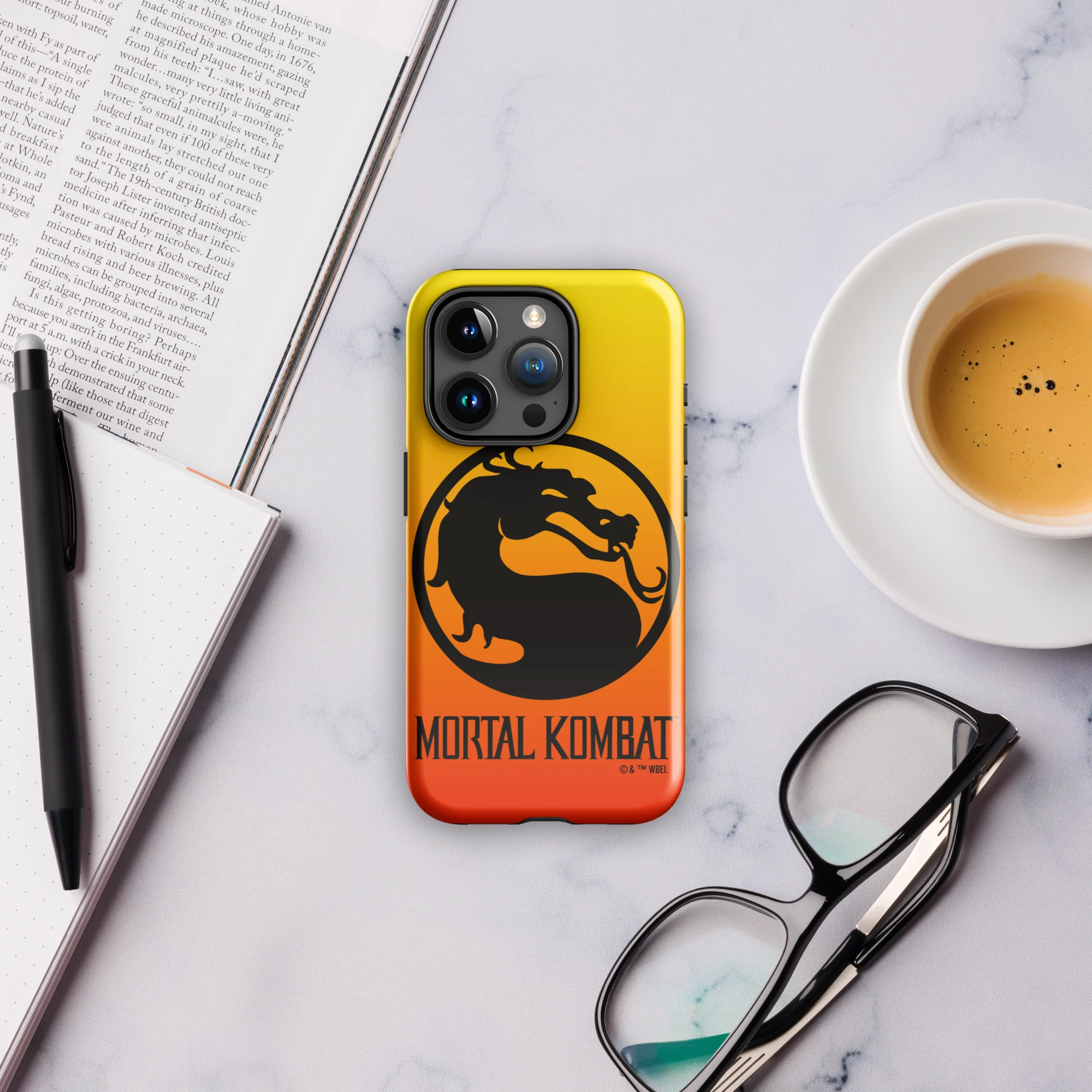 Mortal Kombat Dragon Tough Phone Case - iPhone - Image 10