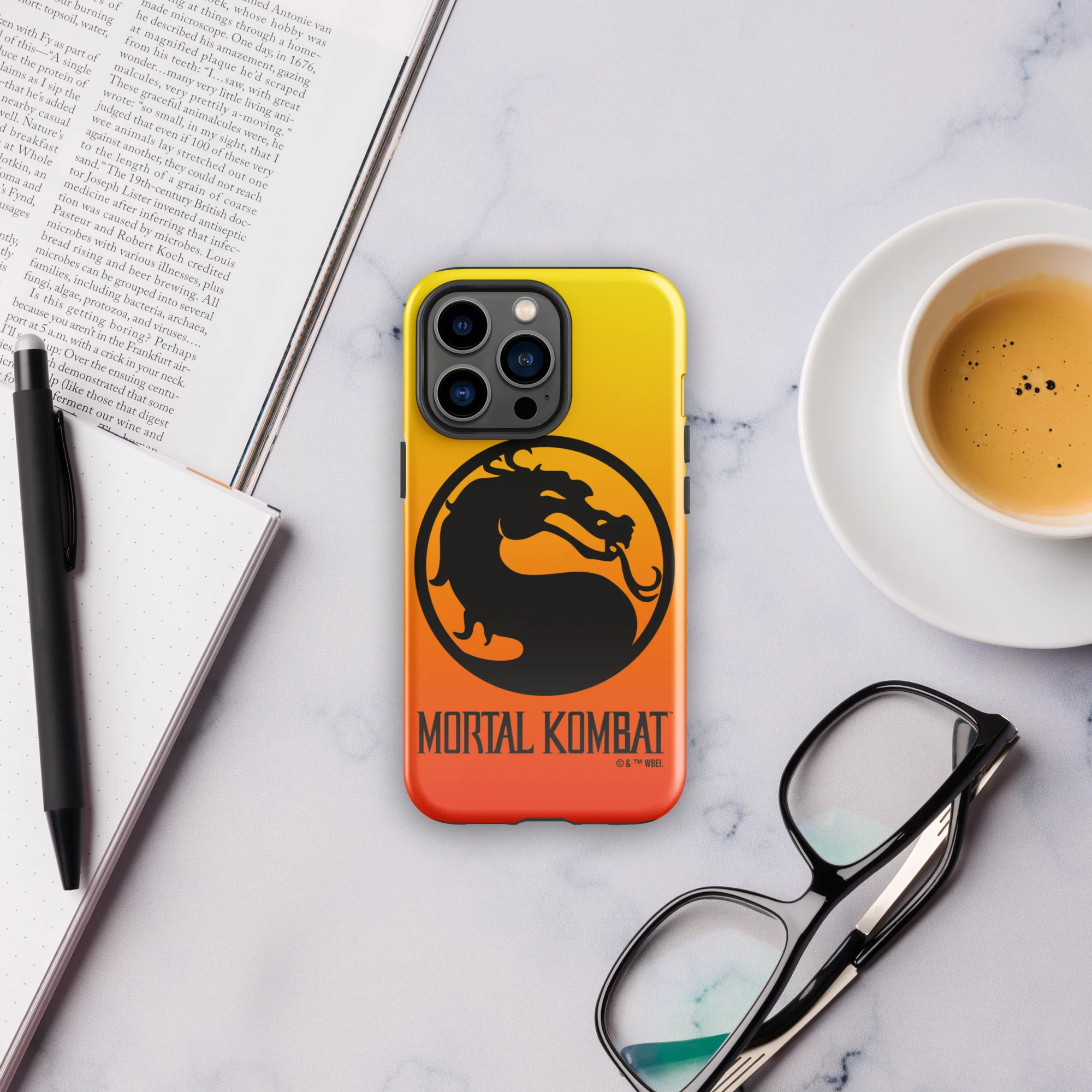 Mortal Kombat Dragon Tough Phone Case - iPhone - Image 34