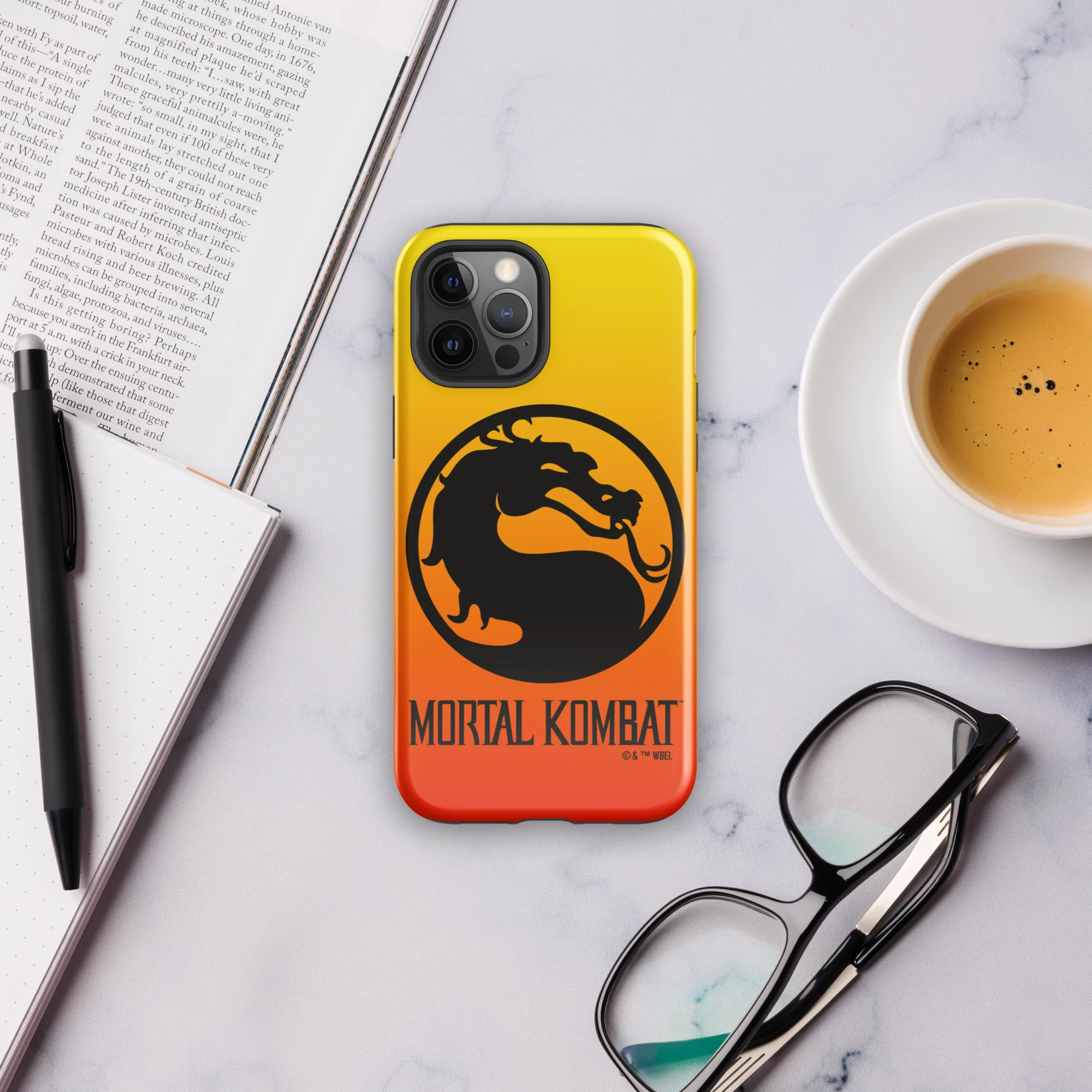 Mortal Kombat Dragon Tough Phone Case - iPhone - Image 43