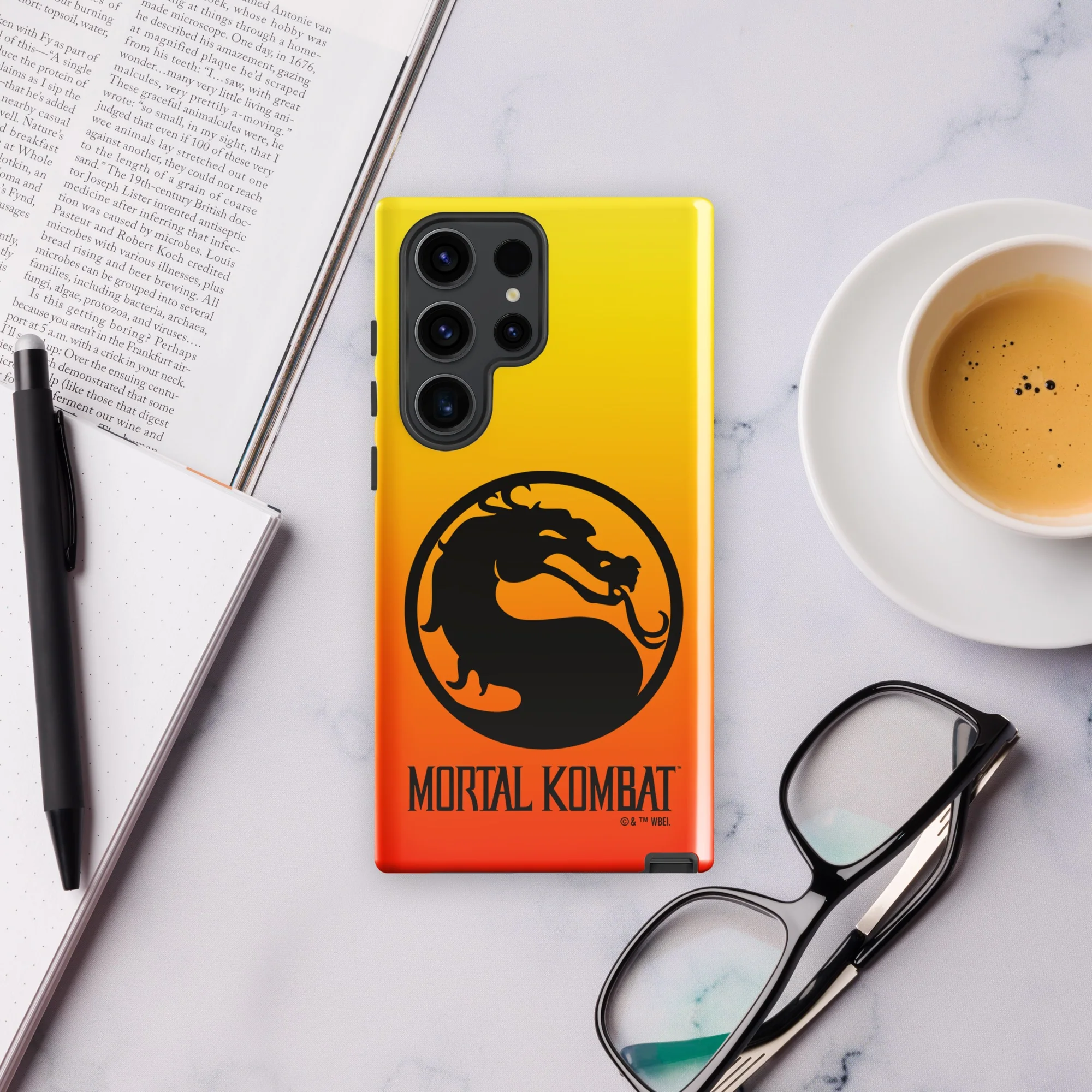 Mortal Kombat Dragon Tough Phone Case - Samsung - Image 3