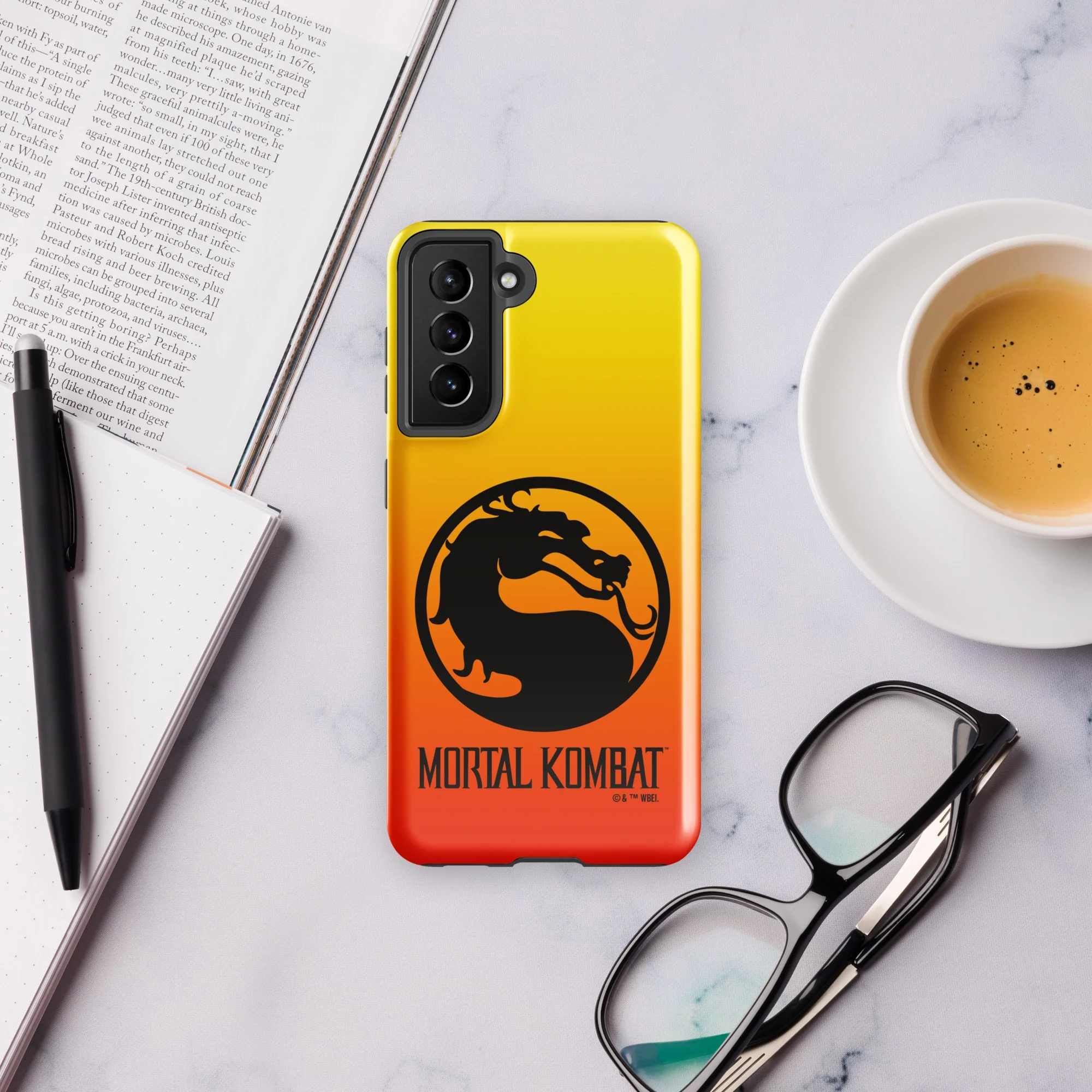 Mortal Kombat Dragon Tough Phone Case - Samsung - Image 39