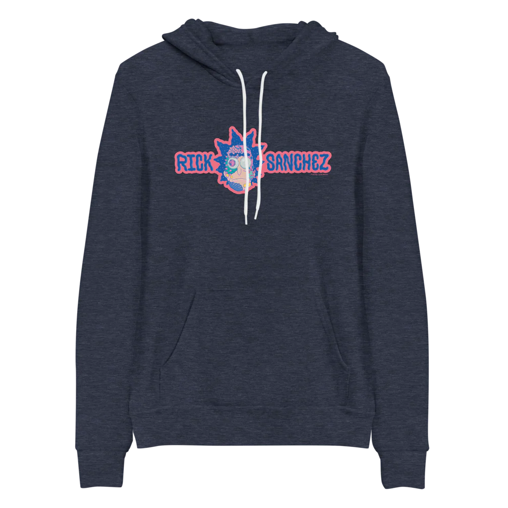 Rick and Morty Rick Sanchez Adult Fleece Hooded Sweatshirt - Image 5