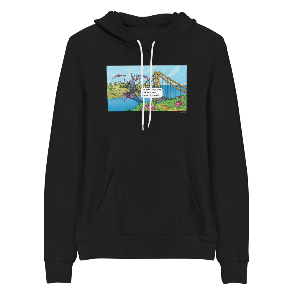 Rick and Morty The Cure Adult Fleece Hooded Sweatshirt - Image 3