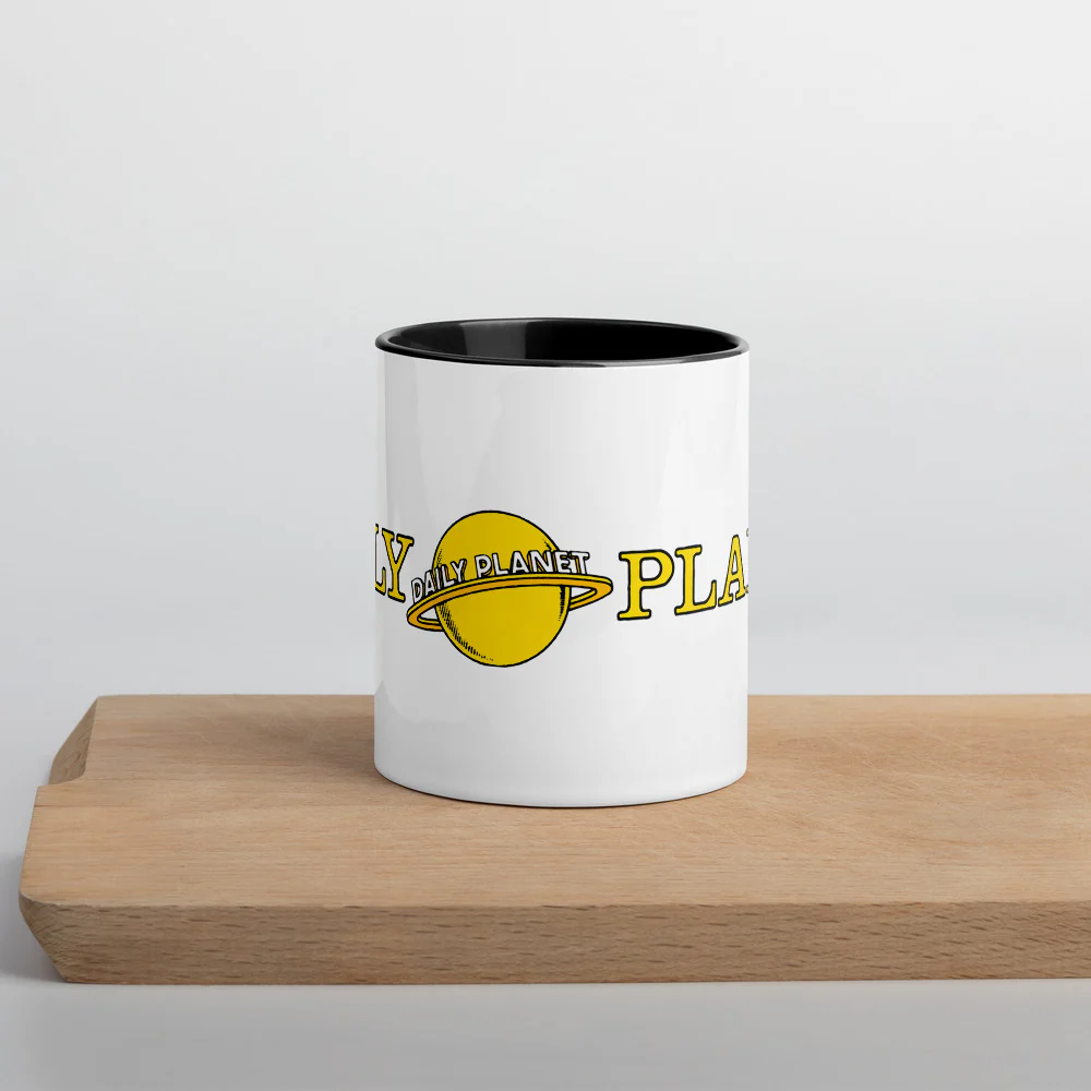 SUPERMAN Daily Planet Logo Two-tone Mug - Image 6