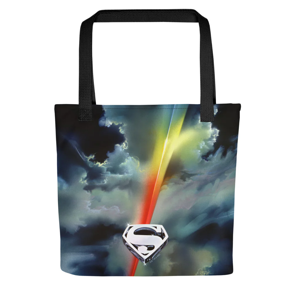 Superman: The Movie Clouds Logo Tote Bag - Image 3