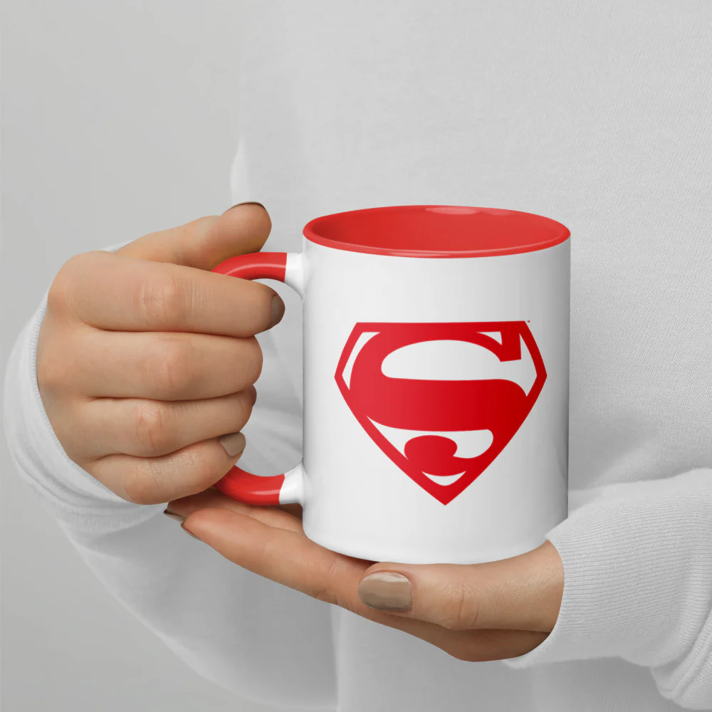 Superman: The Movie Red Logo Two-tone Mug - Image 3