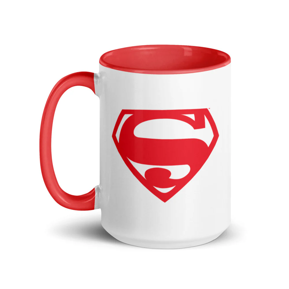 Superman: The Movie Red Logo Two-tone Mug - Image 5