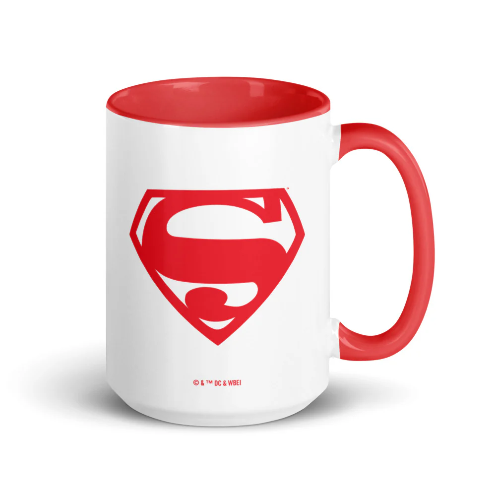 Superman: The Movie Red Logo Two-tone Mug - Image 6