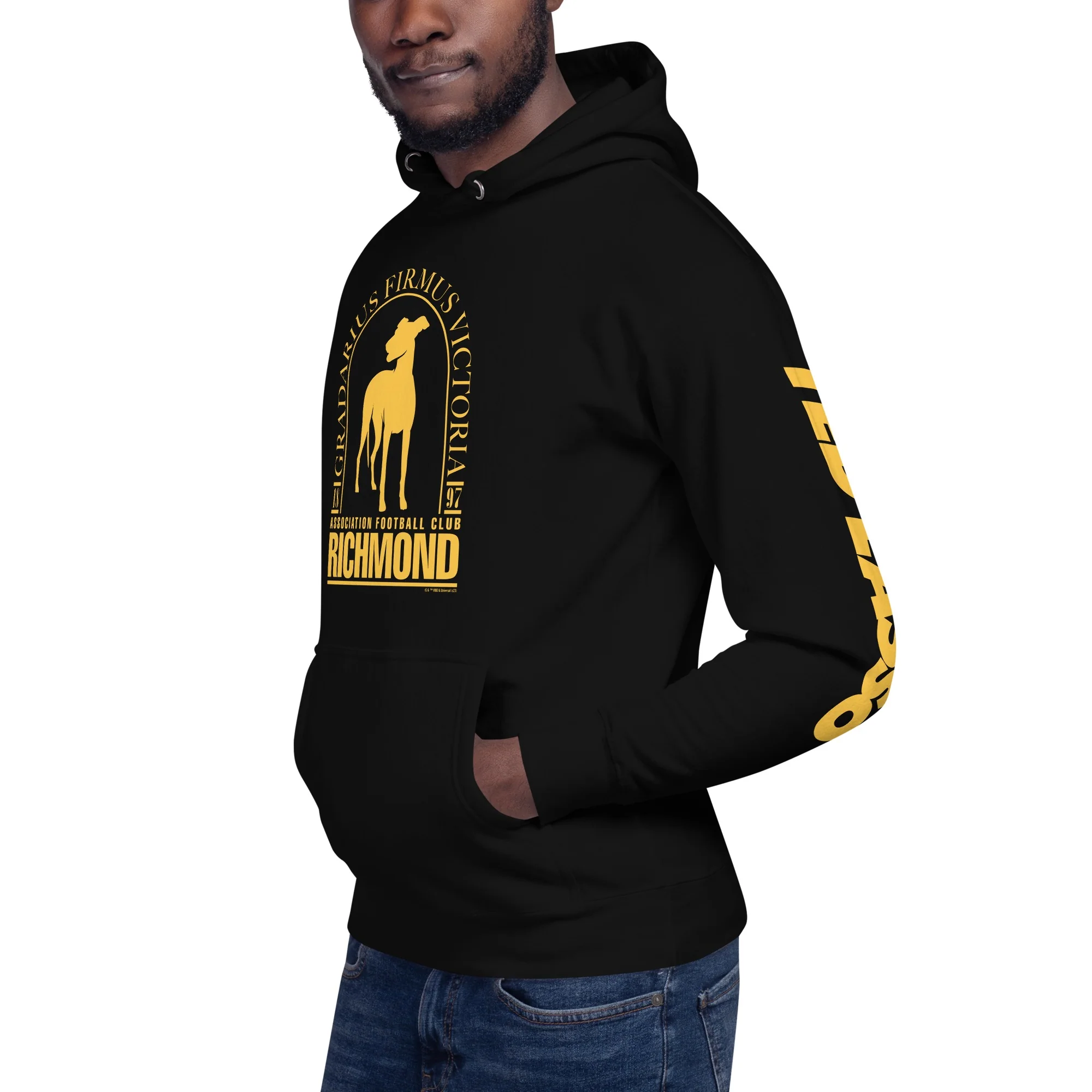 Ted Lasso A.F.C. Richmond Football Club Fleece Hooded Sweatshirt - Image 3