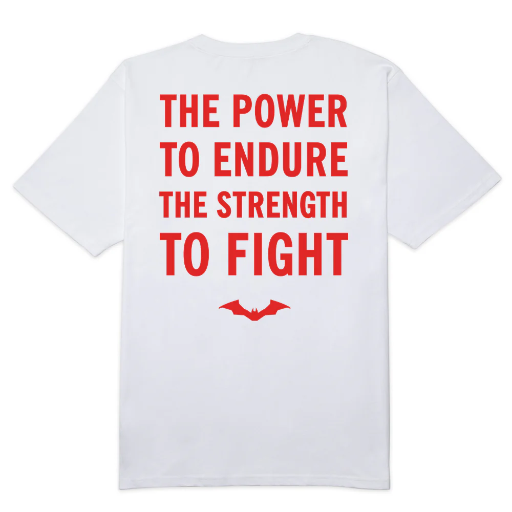 The Batman Power to Endure Adult Short Sleeve T-Shirt - Image 5