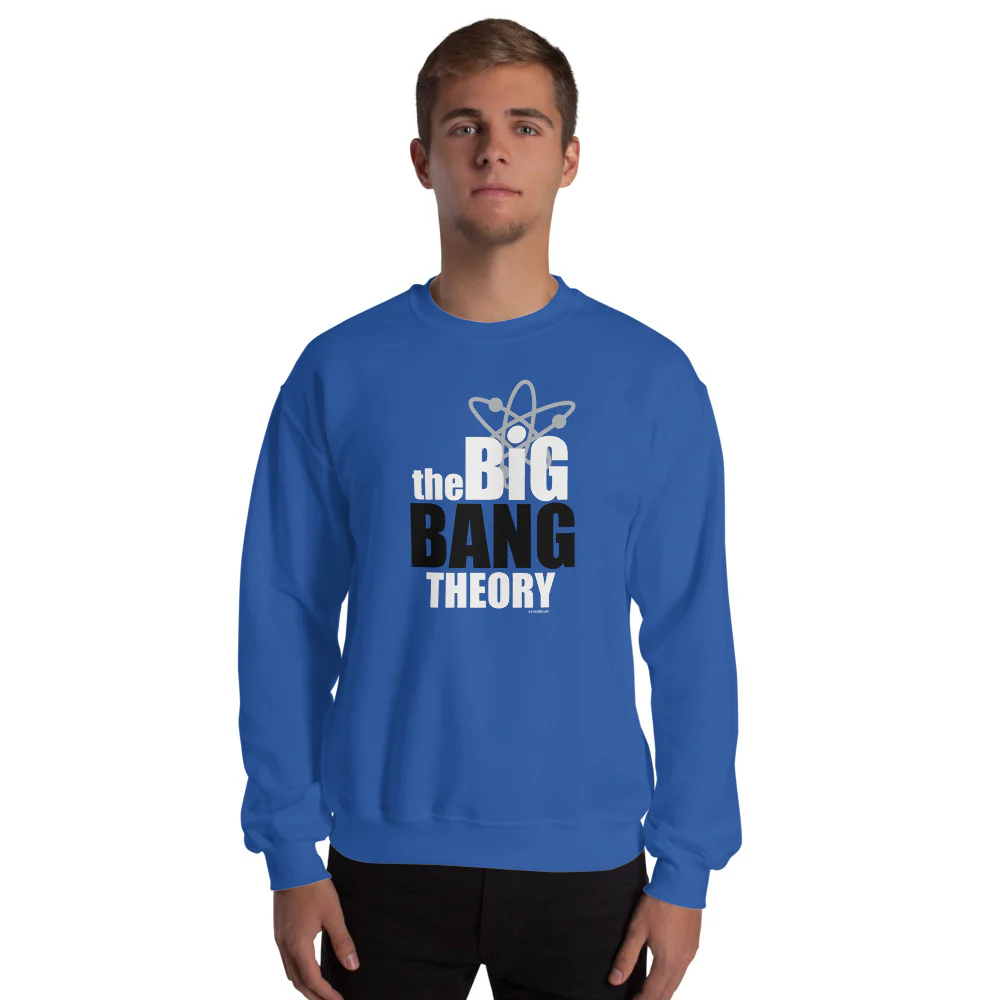 The Big Bang Theory Logo Crewneck Sweatshirt - Image 3