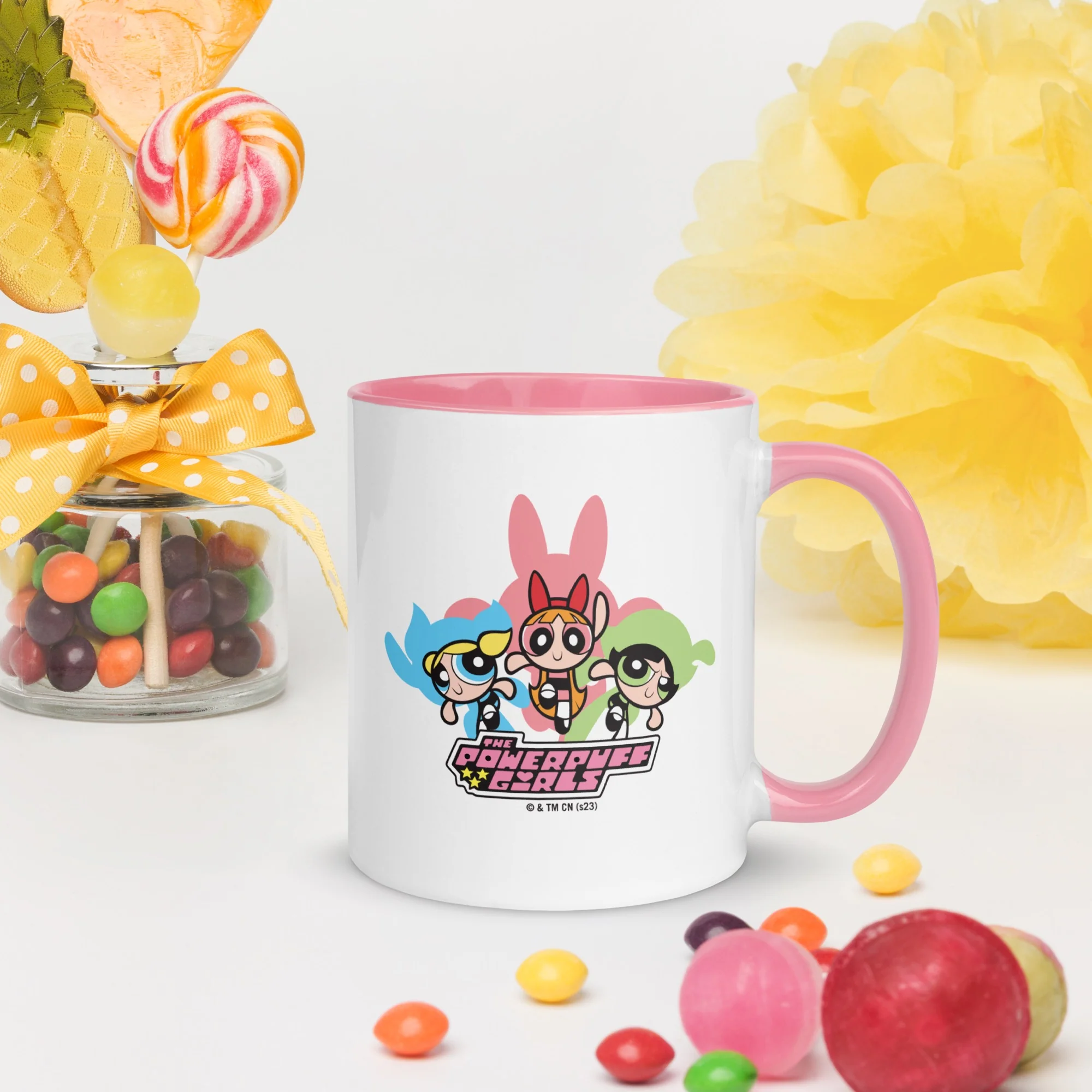 The Powerpuff Girls Logo Two-Tone Mug - Image 5