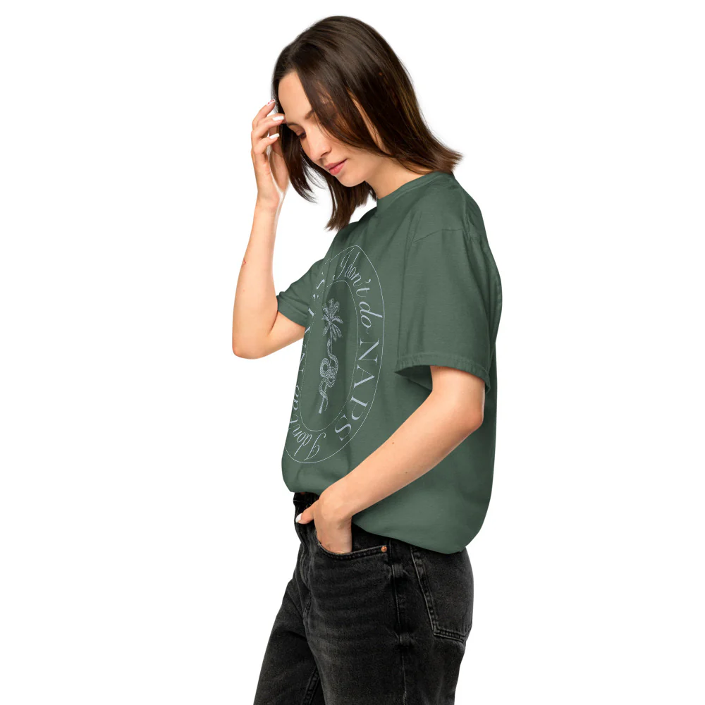 The White Lotus I Don't Do Naps Comfort Colors T-Shirt - Image 6