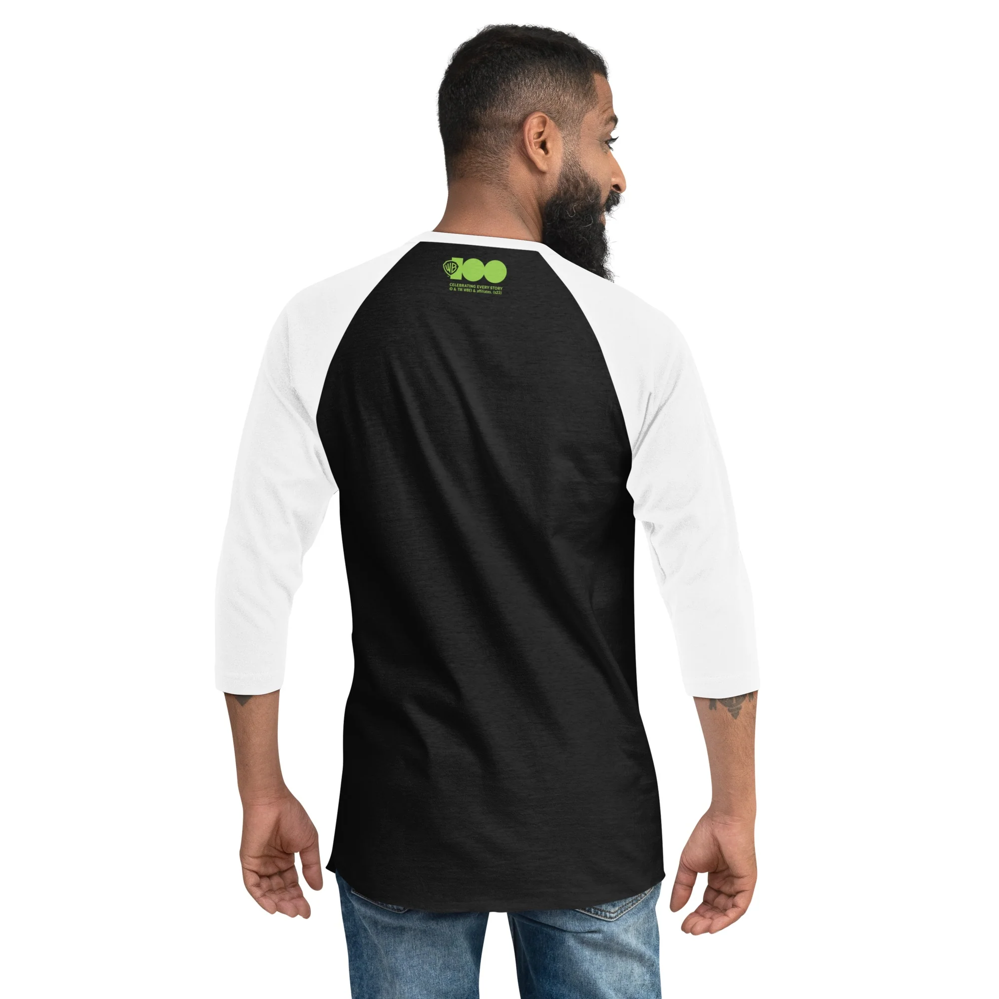 WB 100 Beetlejuice 3/4 Sleeve Raglan Shirt - Image 4