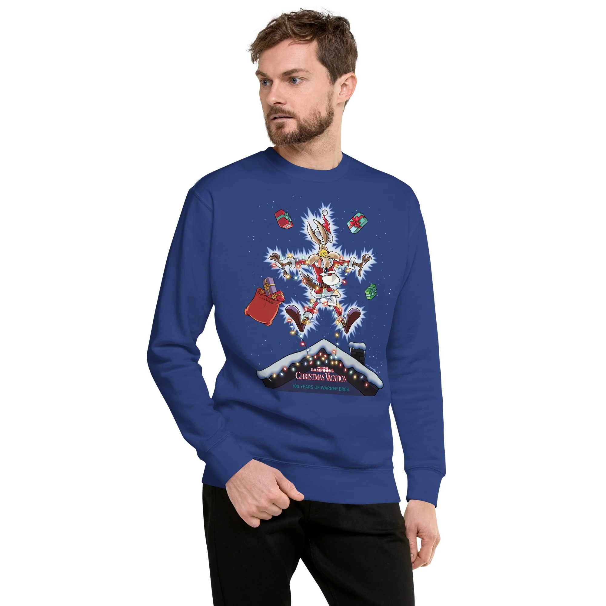 Looney Tunes x National Lampoon's Christmas Vacation Crewneck Sweatshirt - Image 5